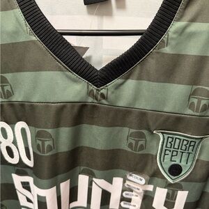 Star Wars Boba Fett Green and Black Jersey